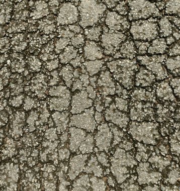 Eski çatlamış beton duvar