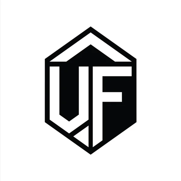 Letter Uf Logo Uf Monogram Initial: стоковая векторная графика (без  лицензионных платежей), 2349095063 | Shutterstock