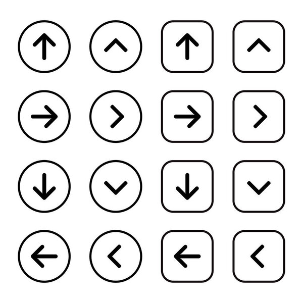 Modern and flat arrow pack! Crafted to stand out in posts, animations, and website screens, these arrows add a contemporary touch to your design.