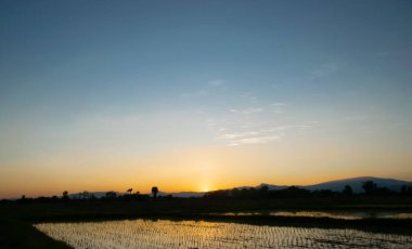Bulutlu gökyüzü arkaplanı. Doğa soyut