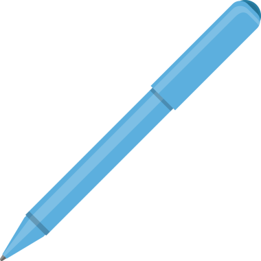 Kırtasiye mavisi tükenmez kalem