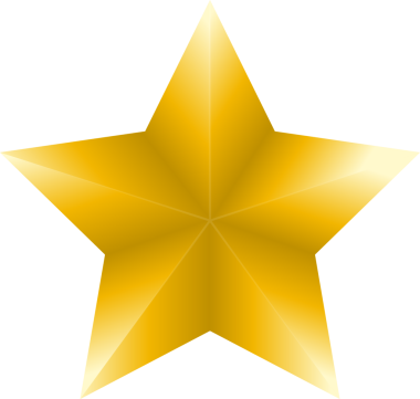 3B altın yıldız resmi şeffaf arkaplan
