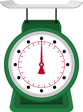 Mutfak Ağırlık Ölçekleme Şeffaf arkaplan resmi