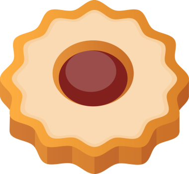 Çilek reçelli tatlı şeffaf arkaplan resmi