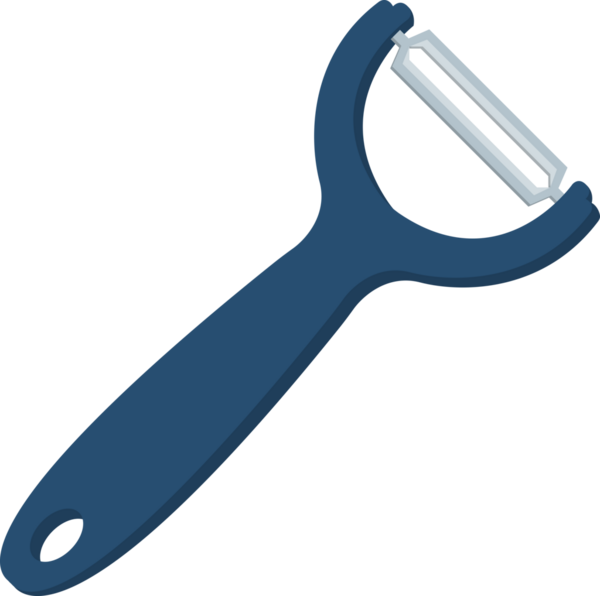 Mutfak gereçleri meyve soyacağı şeffaf görüntü