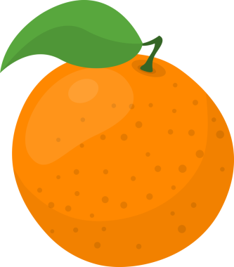 Taze meyve narenciye portakal şeffaf görüntü