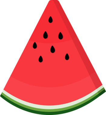 Taze meyve kırmızı et şeffaf karpuz görüntüsü