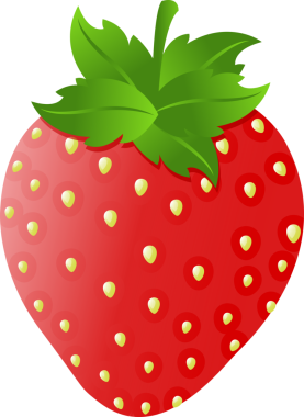 Tatlı taze meyve çileği.