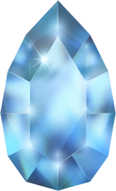 Fantezi kristal mücevherler, oyun değeri için çokgen şekilli taş.