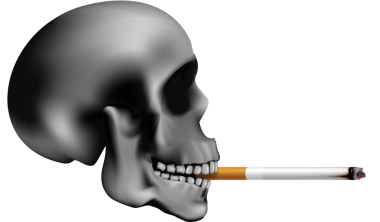 Gerçekçi bir kafa dumanı ve 3 boyutlu bir sigara.