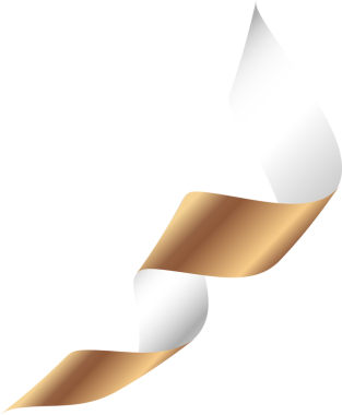 3B gerçekçi parti dekorasyonu açılır kapanır kurdele