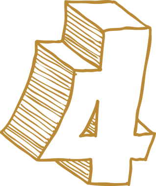 3B el çizimi biçim harf tipografik numarası