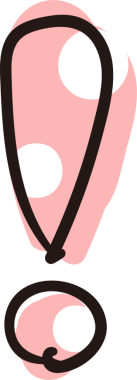 El çizimi biçimi kız gibi beyaz nokta tipografik harf gösterimi ünlem işareti