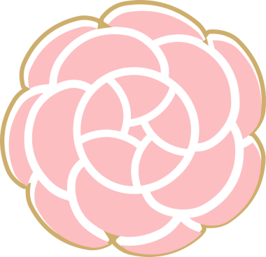 El yapımı doğa bitkisi. Pembe çiçek.