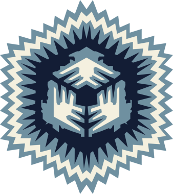 Eski tarz mavi çokdişli çerçeve