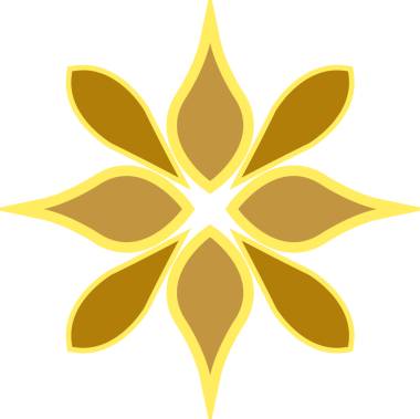 Eski usul botanik bahçe desenli bitki eğrisi çapraz çiçek