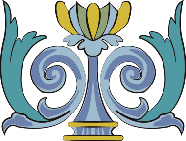 Eski usul botanik bahçesi sarmal eğrisi çapraz