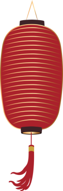 Çin tarzı geleneksel fener.