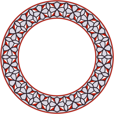 Eski model stil yuvarlak çerçeve çapraz