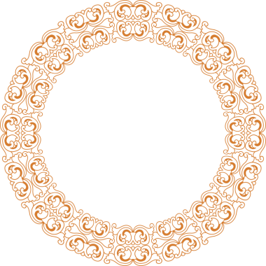 Geleneksel Çin iz sürme kalıbı sınır çerçevesi etrafında