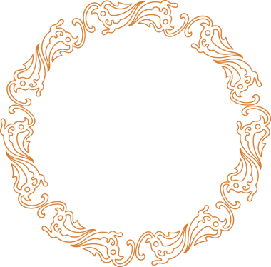 Geleneksel Çin iz sürme kalıbı sınır çerçevesi etrafında