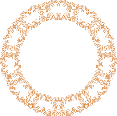 Geleneksel Çin iz sürme kalıbı sınır çerçevesi etrafında