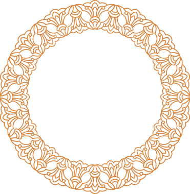 Geleneksel Çin iz sürme kalıbı sınır çerçevesi etrafında