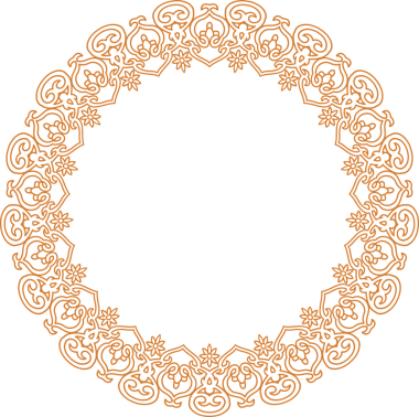 Geleneksel Çin iz sürme kalıbı sınır çerçevesi etrafında