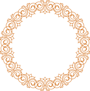 Geleneksel Çin iz sürme kalıbı sınır çerçevesi etrafında