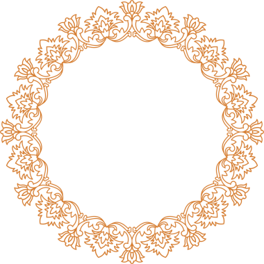 Geleneksel Çin iz sürme kalıbı sınır çerçevesi etrafında