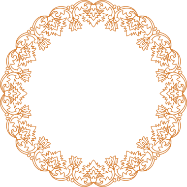 Geleneksel Çin iz sürme kalıbı sınır çerçevesi etrafında