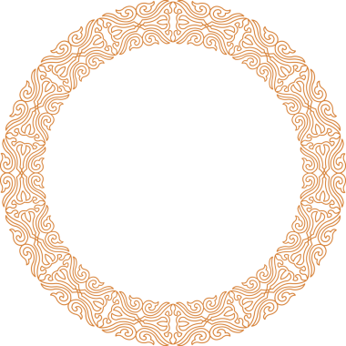 Geleneksel Çin iz sürme kalıbı sınır çerçevesi etrafında