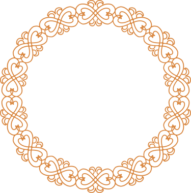 Geleneksel Çin iz sürme kalıbı sınır çerçevesi etrafında