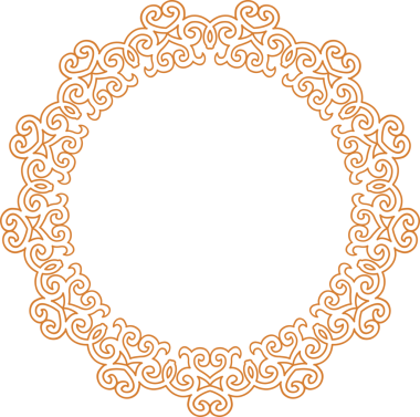 Geleneksel Çin iz sürme kalıbı sınır çerçevesi etrafında