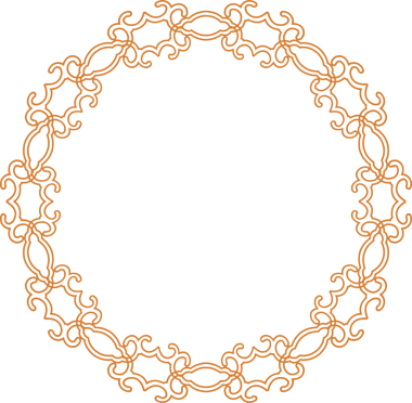 Geleneksel Çin iz sürme kalıbı sınır çerçevesi etrafında