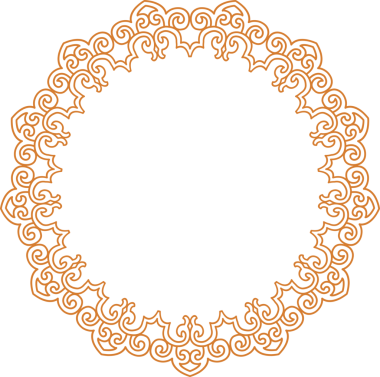 Geleneksel Çin iz sürme kalıbı sınır çerçevesi etrafında