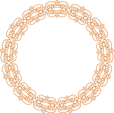 Geleneksel Çin iz sürme kalıbı sınır çerçevesi etrafında