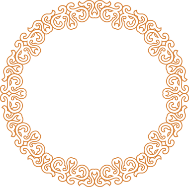 Geleneksel Çin iz sürme kalıbı sınır çerçevesi etrafında