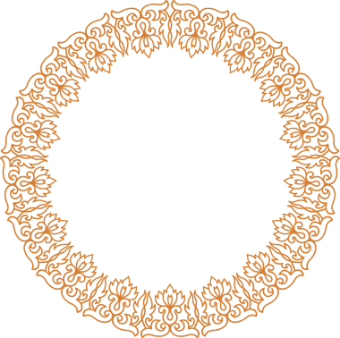 Geleneksel Çin iz sürme kalıbı sınır çerçevesi etrafında