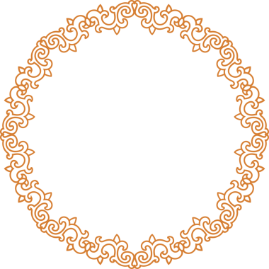 Geleneksel Çin iz sürme kalıbı sınır çerçevesi etrafında