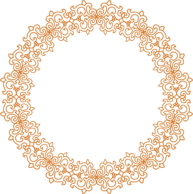 Geleneksel Çin iz sürme kalıbı sınır çerçevesi etrafında