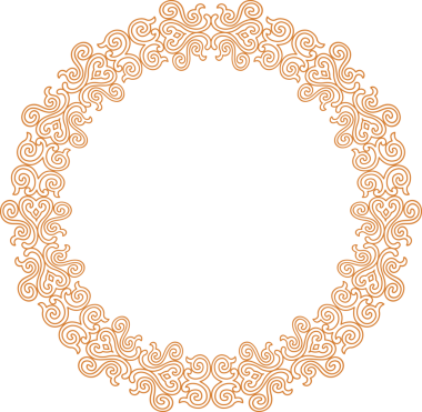 Geleneksel Çin iz sürme kalıbı sınır çerçevesi etrafında