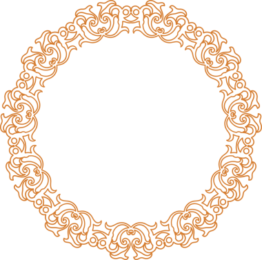 Geleneksel Çin iz sürme kalıbı sınır çerçevesi etrafında