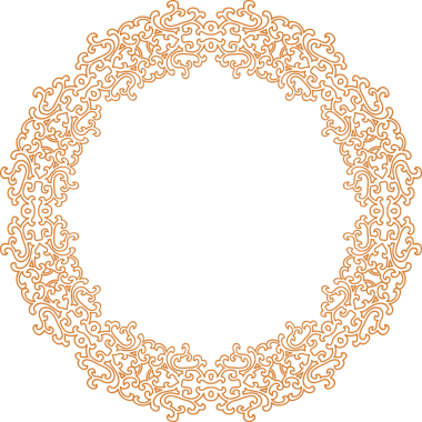 Geleneksel Çin iz sürme kalıbı sınır çerçevesi etrafında