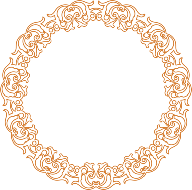 Geleneksel Çin iz sürme kalıbı sınır çerçevesi etrafında