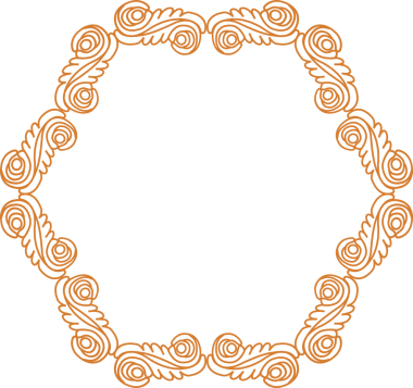 Geleneksel Çin iz sürme kalıbı sınır çerçevesi etrafında