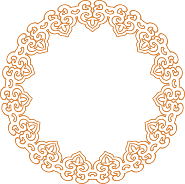 Geleneksel Çin iz sürme kalıbı sınır çerçevesi etrafında