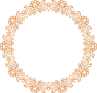 Geleneksel Çin iz sürme kalıbı sınır çerçevesi etrafında