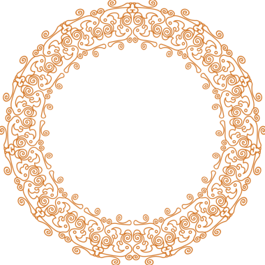 Geleneksel Çin iz sürme kalıbı sınır çerçevesi etrafında