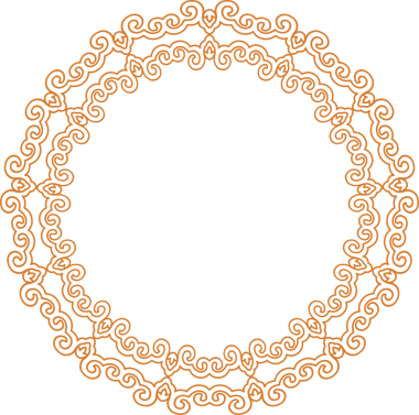 Geleneksel Çin iz sürme kalıbı sınır çerçevesi etrafında